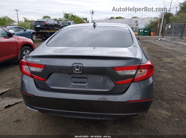 1HGCV1F18KA048509 2019 HONDA ACCORD Gray 