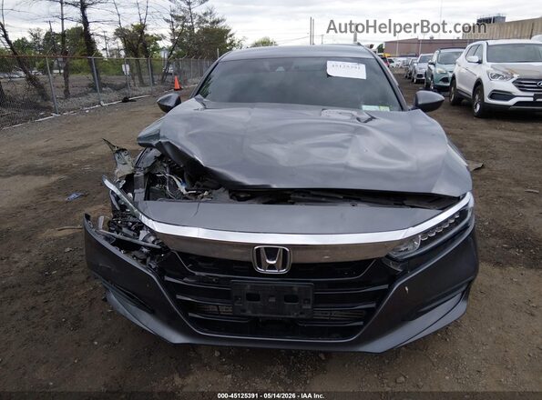 1HGCV1F18KA048509 2019 HONDA ACCORD Gray ხელსაწყოთა პანელის ხედი