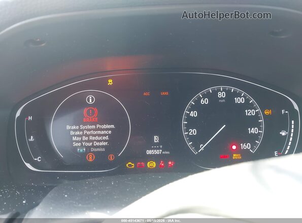 1HGCV1F18KA102326 2019 HONDA ACCORD Black Հետևի նստատեղերի տեսք