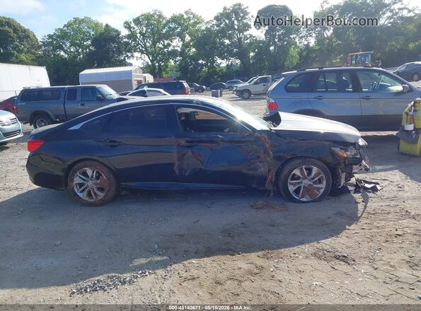1HGCV1F18KA102326 2019 HONDA ACCORD Black Սալոնի հետևի տեսք