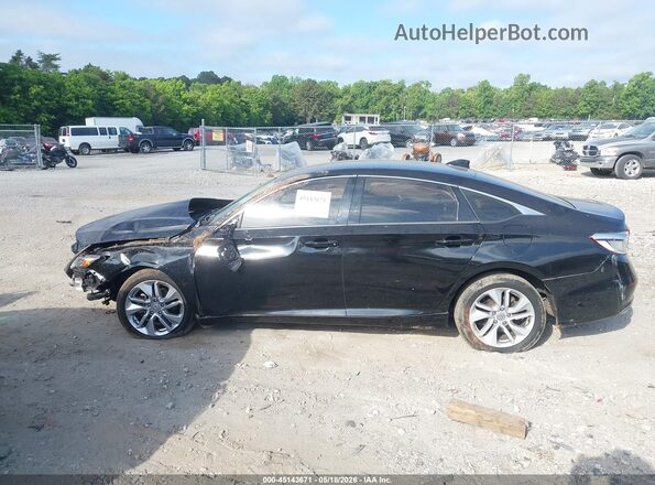 1HGCV1F18KA102326 2019 HONDA ACCORD Black Սալոնի 360 աստիճան տեսք