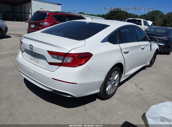 1HGCV1F18KA173087 2019 HONDA ACCORD White Trasero derecho