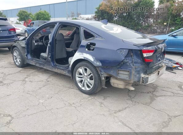 1HGCV1F19JA194142 2018 HONDA ACCORD Blue 