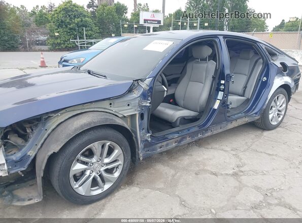 1HGCV1F19JA194142 2018 HONDA ACCORD Blue 