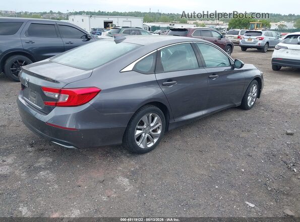 1HGCV1F19JA219136 2018 HONDA ACCORD Gray უკანა მარჯვენა