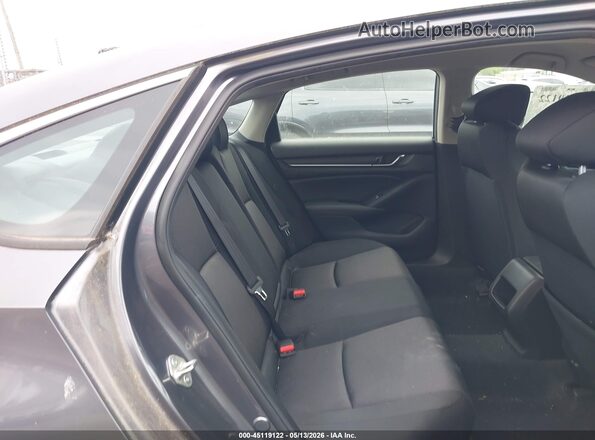 1HGCV1F19JA219136 2018 HONDA ACCORD Gray VIN კოდის სტიკერის ხედი