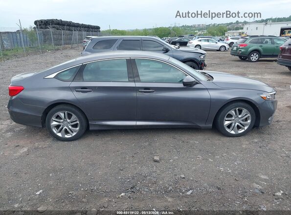 1HGCV1F19JA219136 2018 HONDA ACCORD Gray ხელსაწყოთა პანელის ხედი