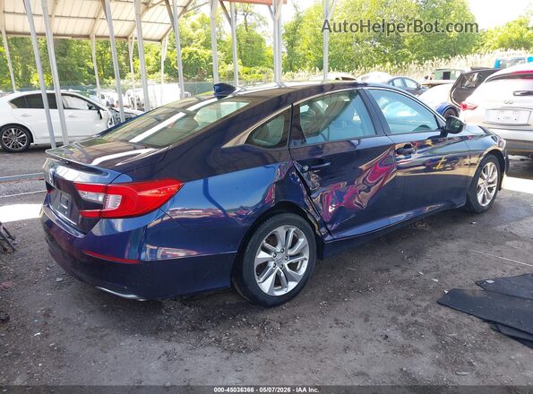 1HGCV1F19JA247373 2018 HONDA ACCORD Blue Tył prawy