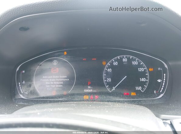 1HGCV1F19JA268434 2018 HONDA ACCORD Gray Вид задніх сидінь
