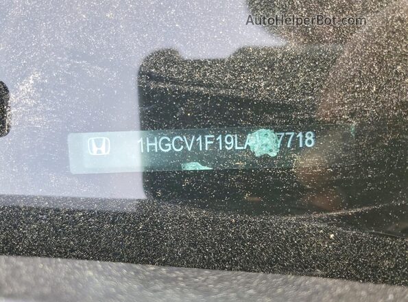 1HGCV1F19LA027718 2020 HONDA ACCORD Silver 