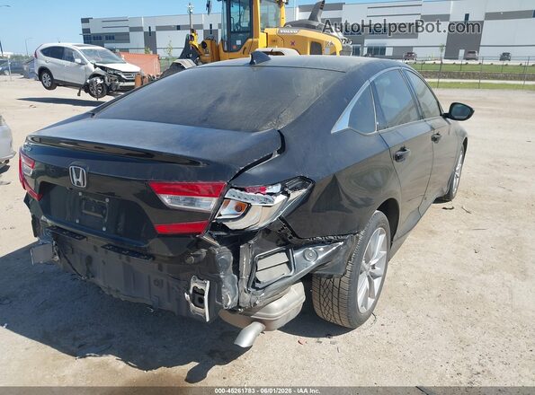 1HGCV1F19MA119364 2021 HONDA ACCORD Black უკანა მარჯვენა