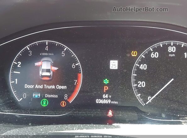 1HGCV1F1XKA082421 2019 HONDA ACCORD Red 
