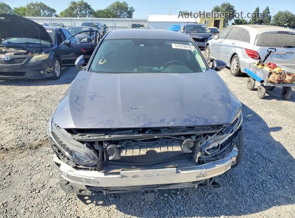 1HGCV1F1XLA033544 2020 HONDA ACCORD Gray 