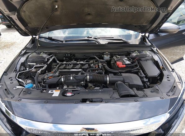 1HGCV1F1XLA114396 2020 HONDA ACCORD Gray Rear view