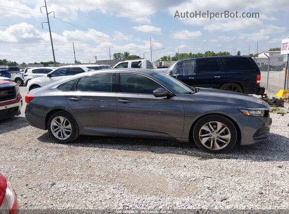 1HGCV1F1XLA114396 2020 HONDA ACCORD Gray Rear interior view