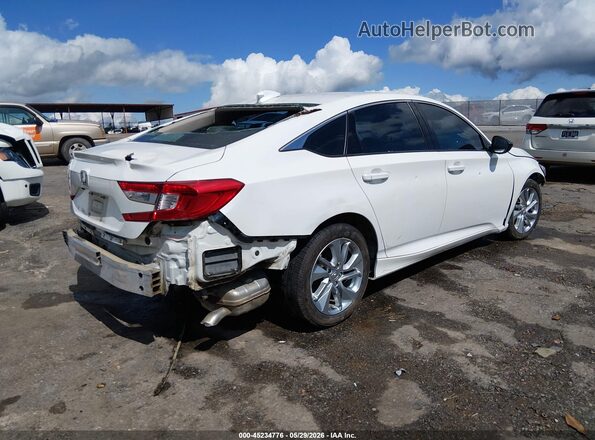 1HGCV1F1XLA117122 2020 HONDA ACCORD White Հետևի աջ