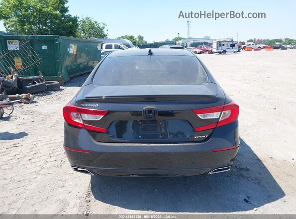 1HGCV1F30JA030599 2018 HONDA ACCORD Black 