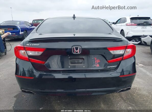 1HGCV1F30KA018003 2019 HONDA ACCORD Черный 
