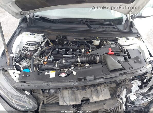 1HGCV1F30KA031236 2019 HONDA ACCORD White უკანა ხედი