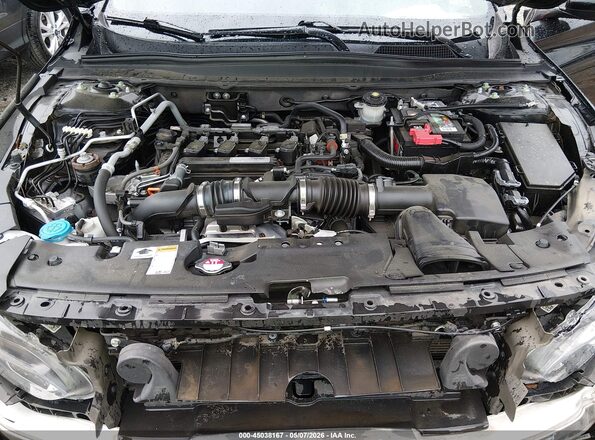 1HGCV1F30KA085331 2019 HONDA ACCORD Черный Вид сзади