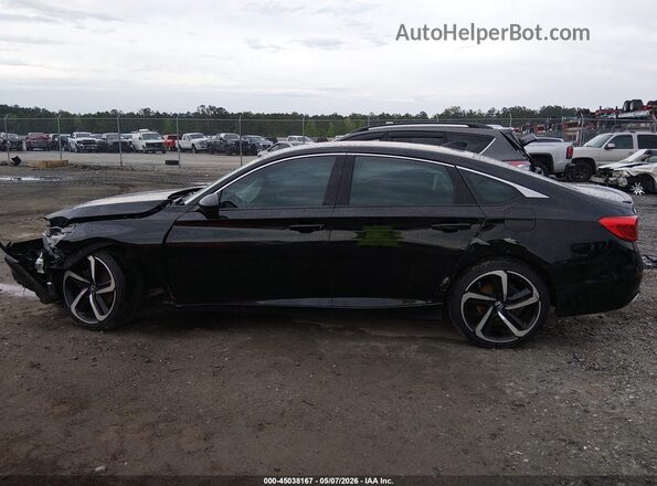 1HGCV1F30KA085331 2019 HONDA ACCORD Черный 