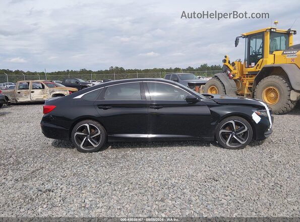 1HGCV1F30KA085331 2019 HONDA ACCORD Черный Панорамный вид салона 360°