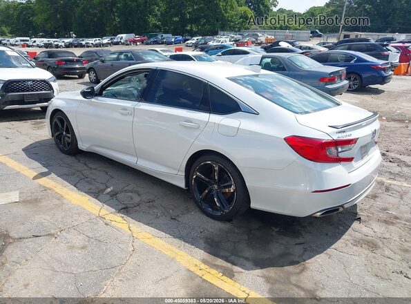 1HGCV1F30LA034669 2020 HONDA ACCORD White Задня ліва чверть