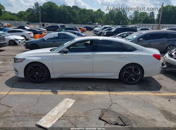 1HGCV1F30LA034669 2020 HONDA ACCORD White Панорамний вид салону 360°