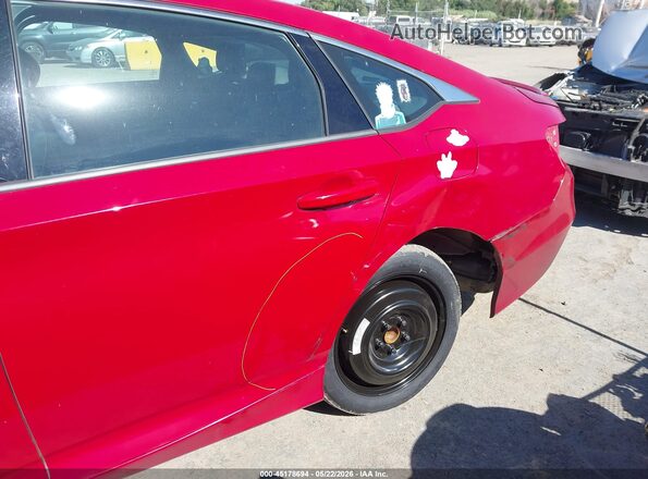 1HGCV1F30LA078770 2020 HONDA ACCORD Red Вид спереду