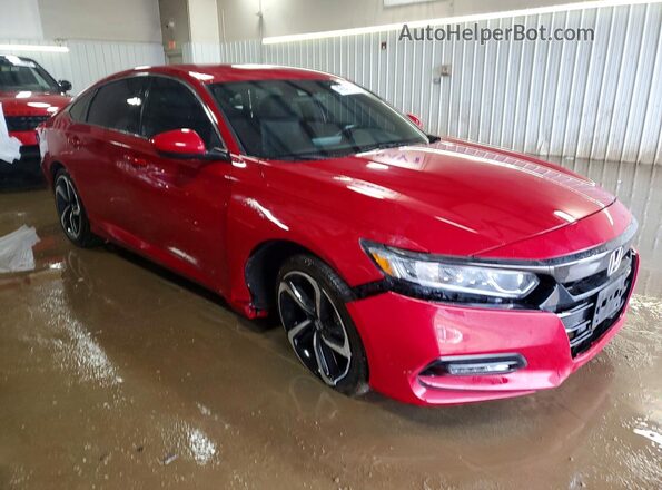 1HGCV1F30LA136263 2020 HONDA ACCORD Красный 
