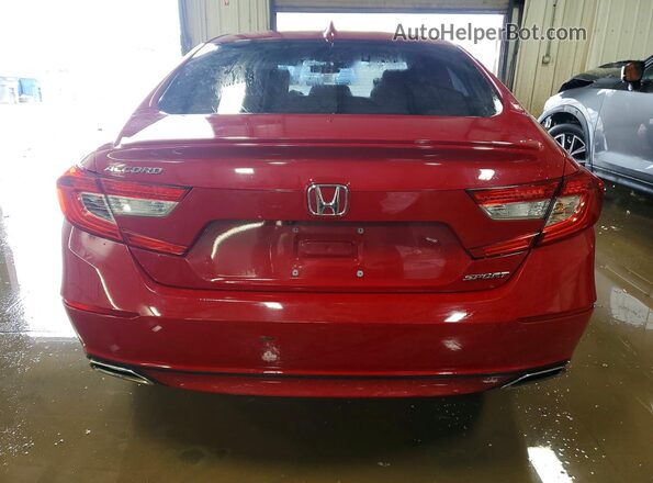 1HGCV1F30LA136263 2020 HONDA ACCORD Красный 