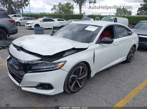 1HGCV1F30NA110894 2022 HONDA ACCORD White 