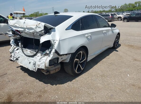1HGCV1F30NA115576 2022 HONDA ACCORD White Trasero derecho