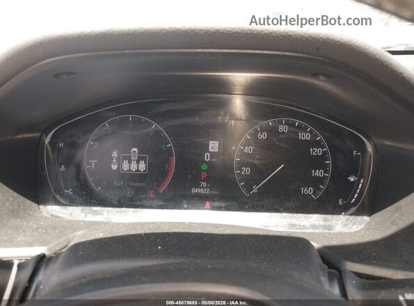 1HGCV1F30NA115576 2022 HONDA ACCORD White Vista de los asientos traseros