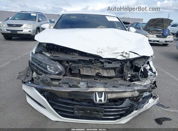 1HGCV1F31KA016373 2019 HONDA ACCORD White Вид панелі приладів