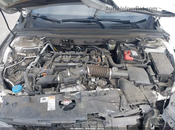 1HGCV1F31KA016373 2019 HONDA ACCORD White Вид ззаду