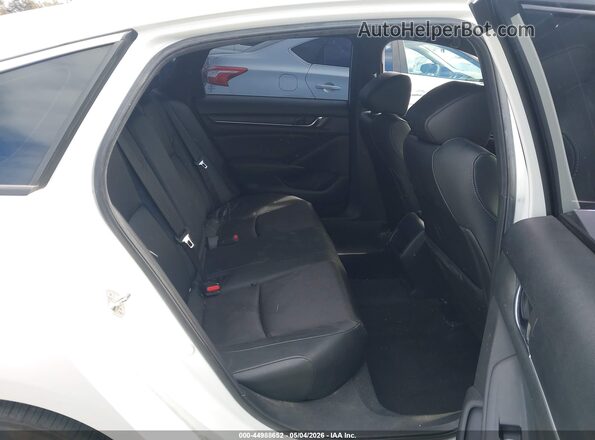 1HGCV1F31KA016373 2019 HONDA ACCORD White Вид наклейки з VIN-кодом