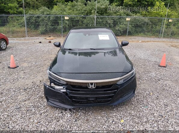 1HGCV1F31KA069638 2019 HONDA ACCORD Black Vista del cuadro de instrumentos