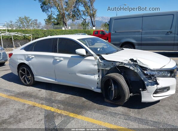 1HGCV1F31LA145053 2020 HONDA ACCORD White Front view