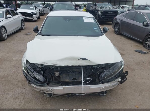 1HGCV1F31MA036805 2021 HONDA ACCORD White Вид щитка приладів