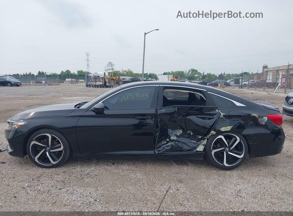 1HGCV1F31MA073112 2021 HONDA ACCORD Black 360 interior view
