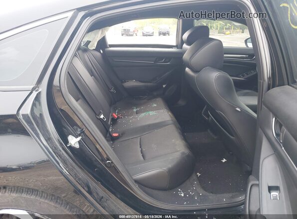 1HGCV1F31MA073112 2021 HONDA ACCORD Black VIN sticker view