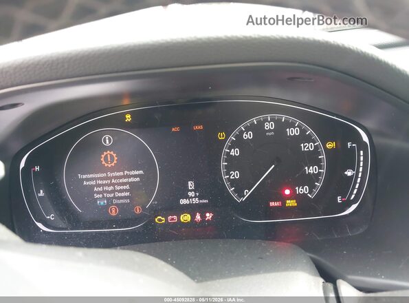 1HGCV1F32JA209629 2018 HONDA ACCORD Black Vista de los asientos traseros