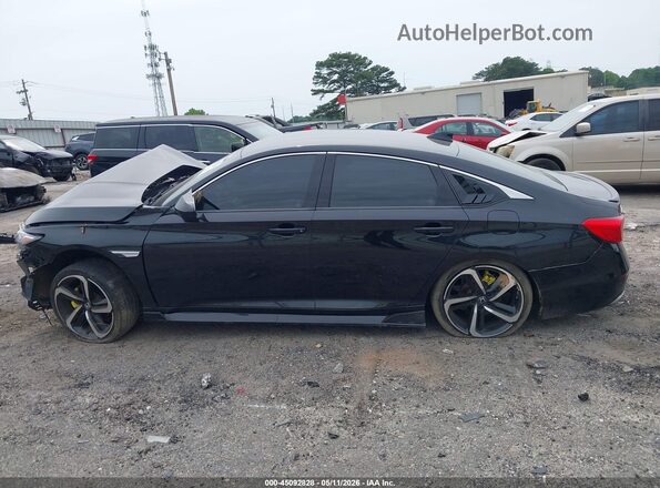 1HGCV1F32JA209629 2018 HONDA ACCORD Black Vista interior de 360 grados