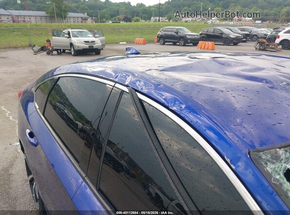 1HGCV1F32KA015653 2019 HONDA ACCORD Blue 