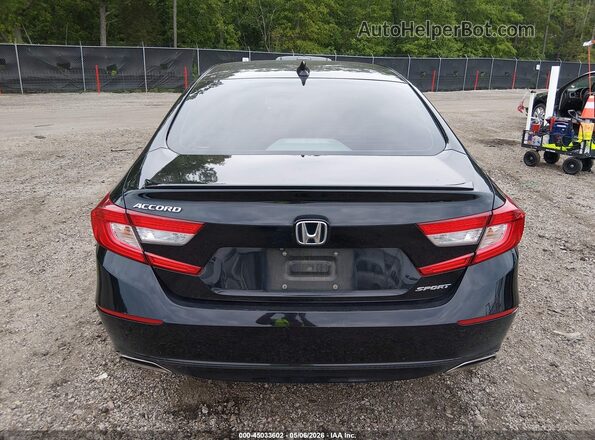 1HGCV1F32KA042917 2019 HONDA ACCORD Black 