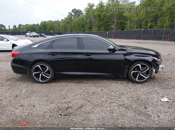 1HGCV1F32KA042917 2019 HONDA ACCORD Black Widok wnętrza 360 stopni
