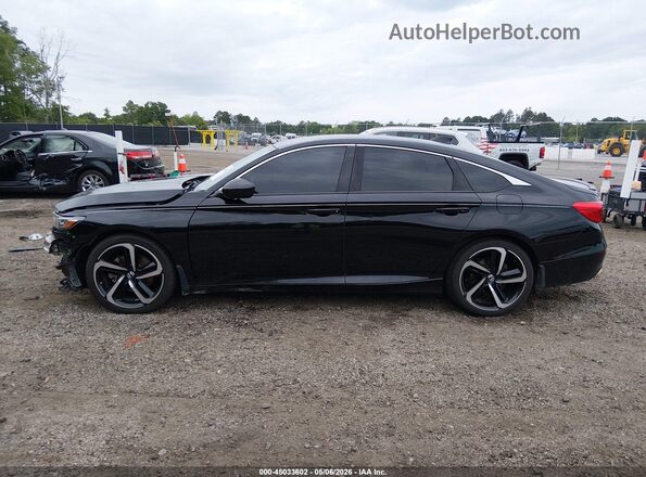 1HGCV1F32KA042917 2019 HONDA ACCORD Black 