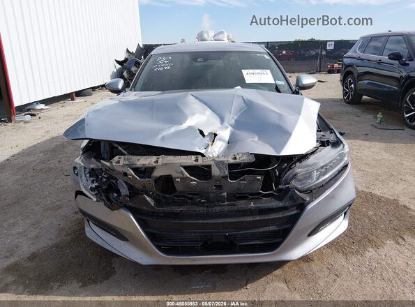 1HGCV1F32KA081698 2019 HONDA ACCORD Silver Вид щитка приладів