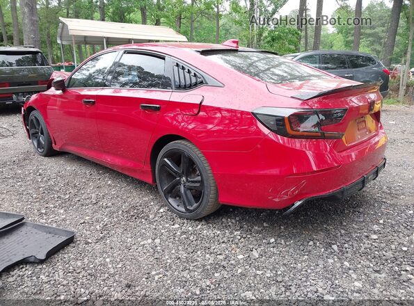 1HGCV1F32KA152172 2019 HONDA ACCORD Красный 